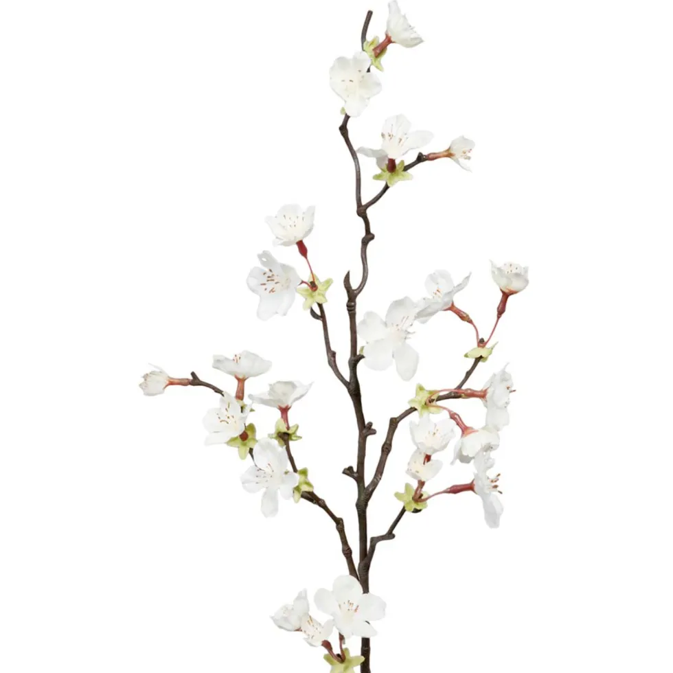 Kirsikankukka oksa valkoinen 60cm