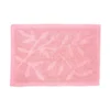 Kylpyhuonematto lehti pinkki