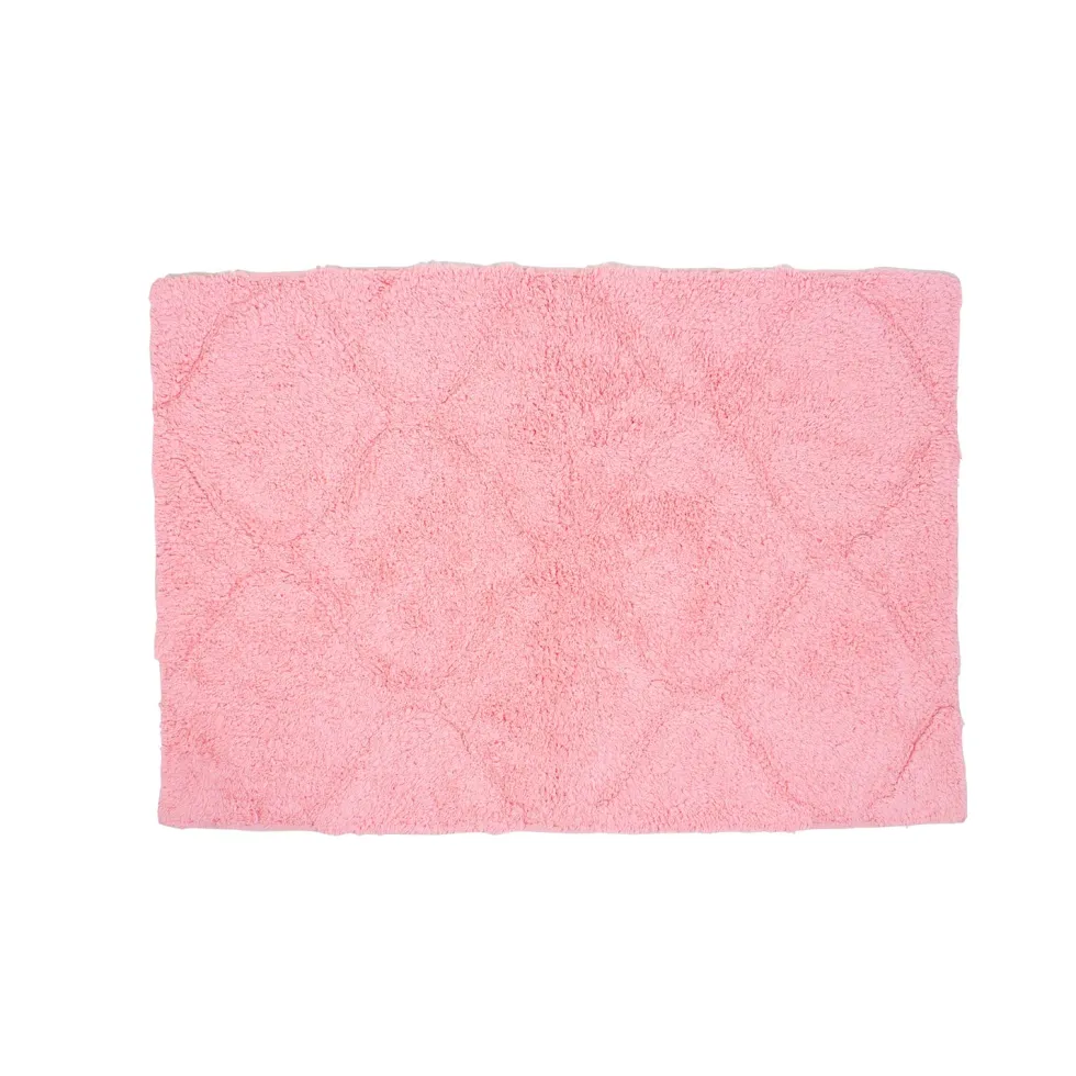 Kylpyhuonematto pinkki 80x120cm