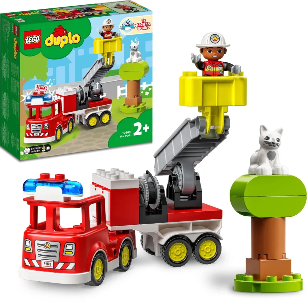 Lego® Duplo®10969 Pelastustehtävät: Paloauto