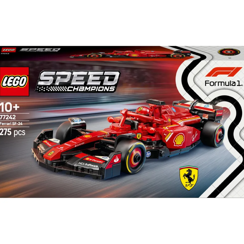 Lego® Speed Champions 77242 Ferrari SF-24 F1® kilpa-auto