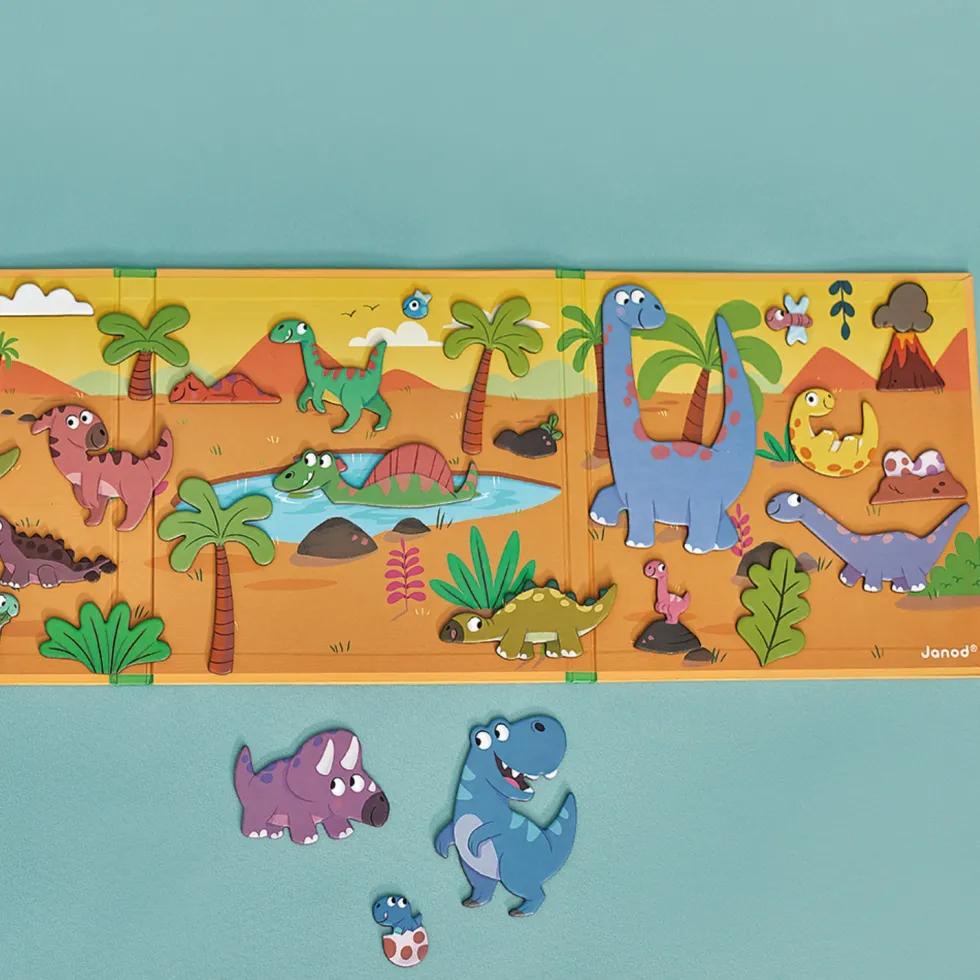 Magneettileikki dinosaurukset
