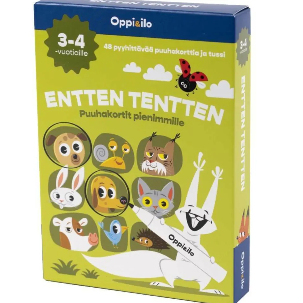 Oppi&ilo enttententten-puuhakortit 4-6v
