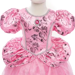 Prinsessamekko pinkki 4-6 vuotiaalle