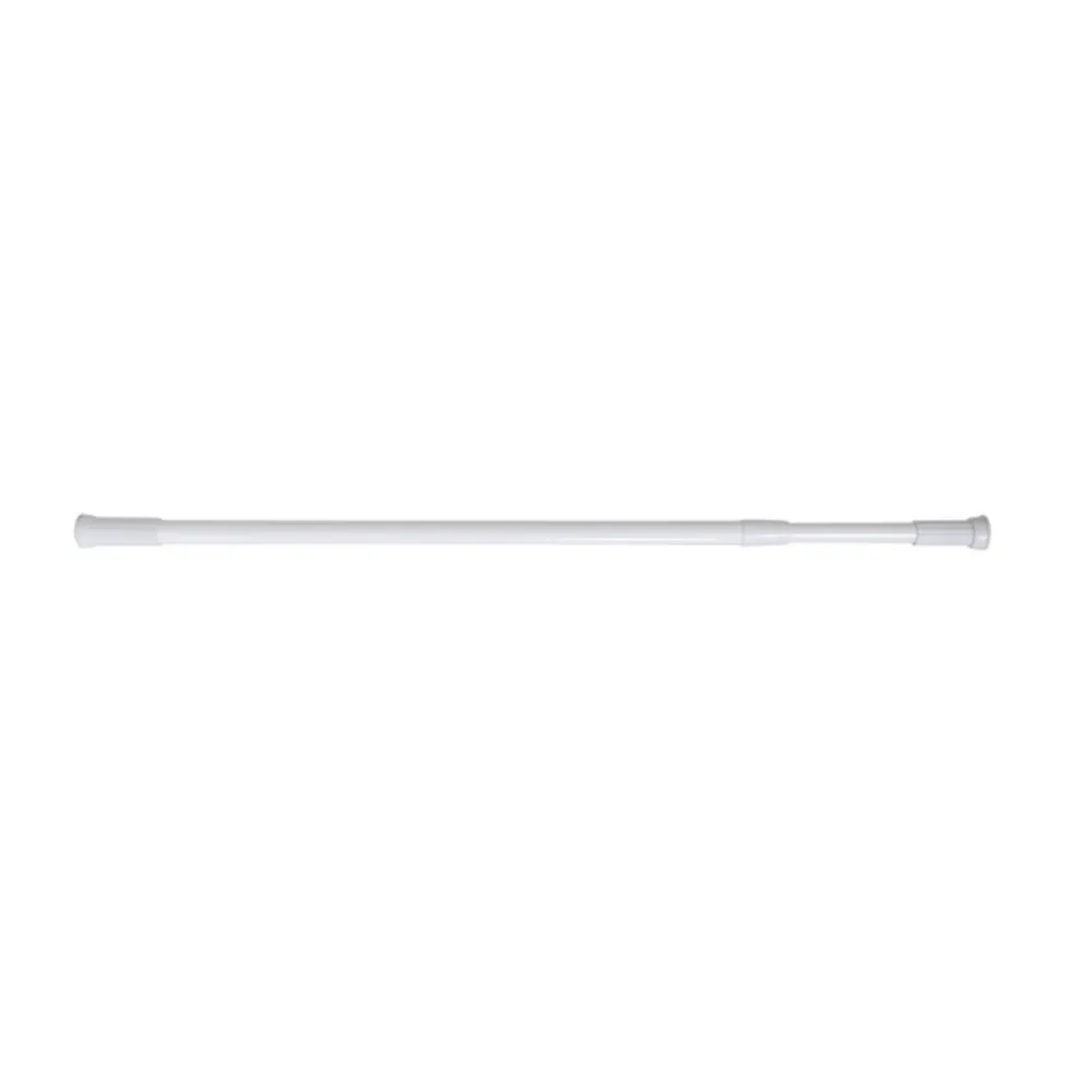 Suihkuverhotanko 70-120cm valkoinen