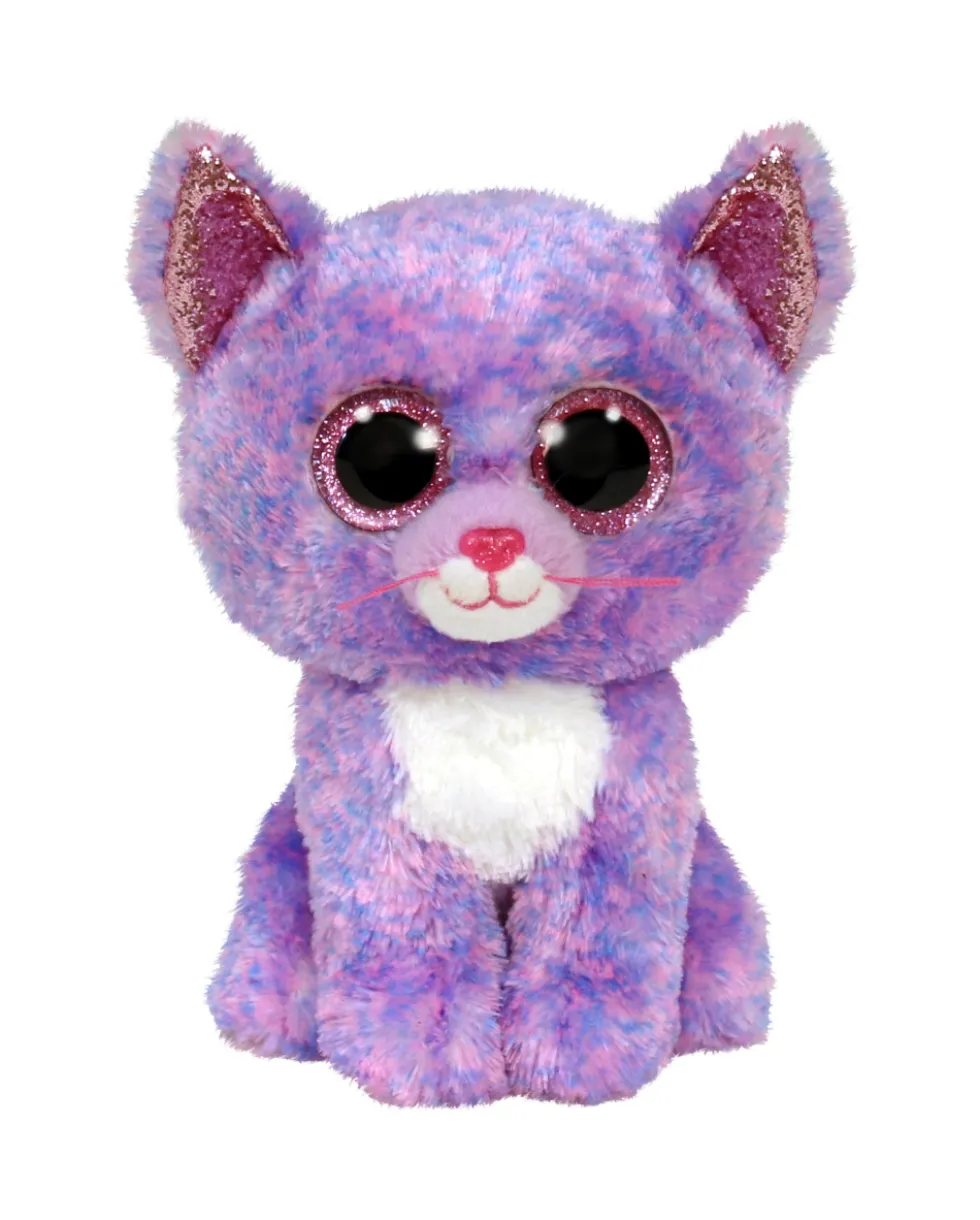 TY Beanie Boos Cassidy kissa laventeli 15,5cm